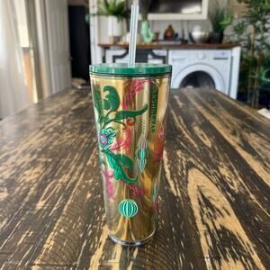 Starbucks - Holiday Gold Ornament Tumbler (24oz) Venti